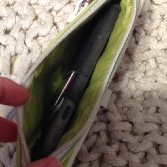 Summery Coach multi-color/rainbow stripe, wristlet - Picture 5 of 5